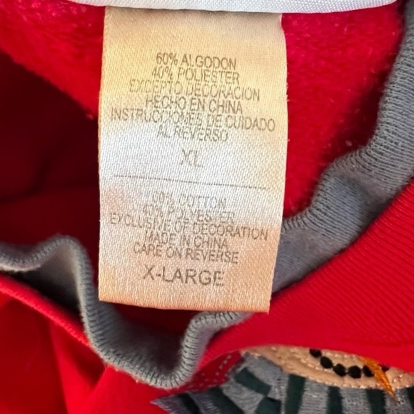 Vintage M&C Sportswear Christmas Snowman Shirt - Picture 6 of 6